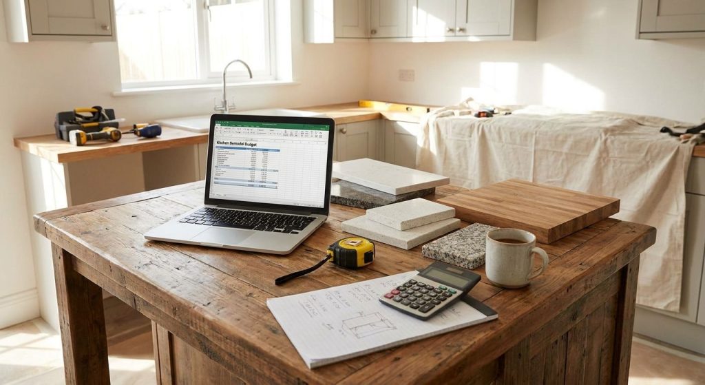 How to budget for a kitchen countertop remodel
