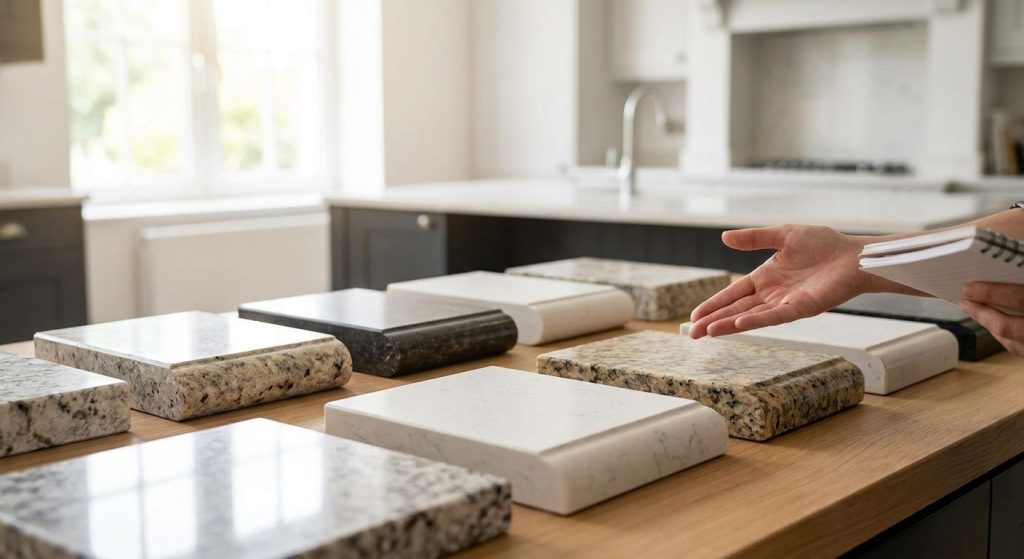 How to choose a countertop edge profile