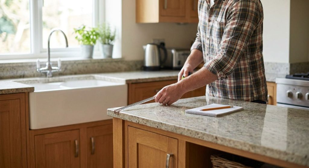 How to measure for custom countertops
