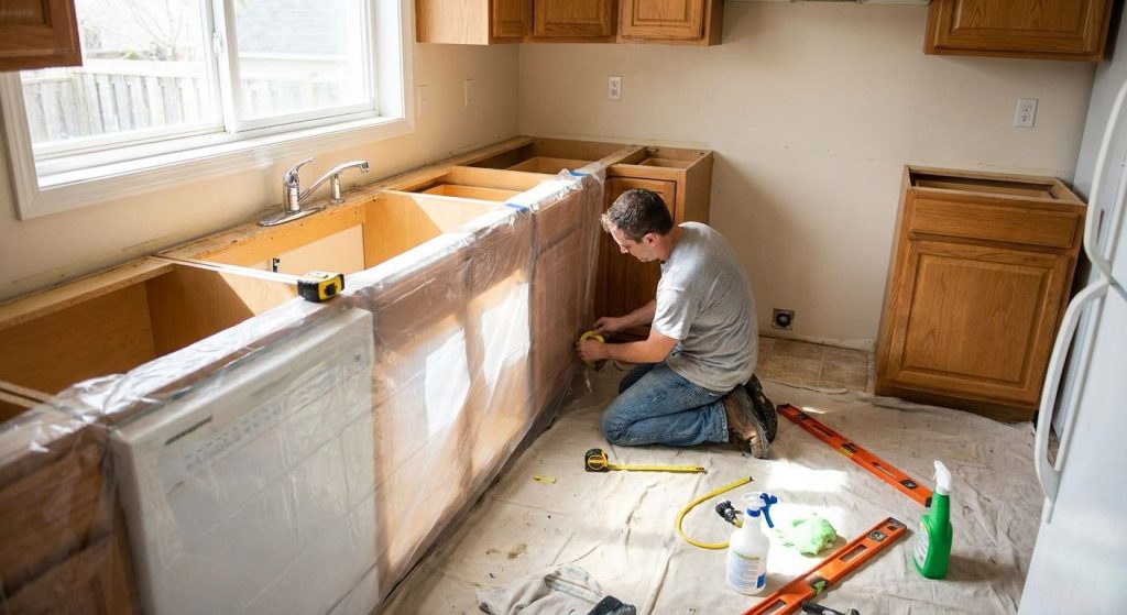 How to prep your kitchen for a countertop installation