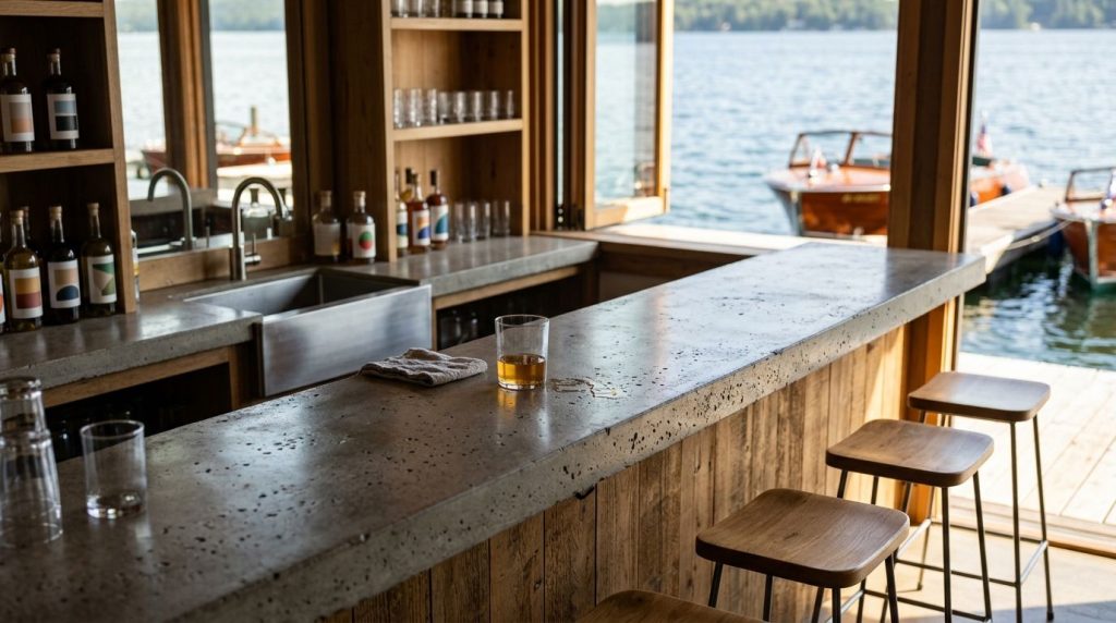 Best countertops for boat house bars