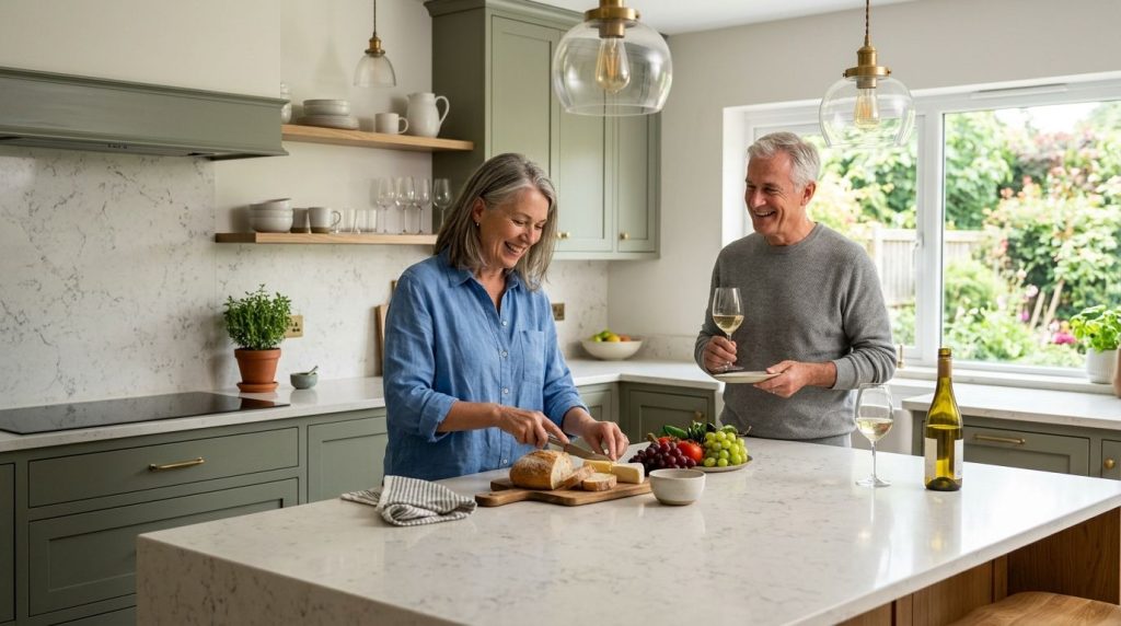 Best countertops for empty nester kitchen remodels