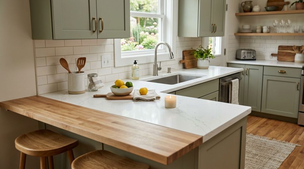 Best countertops for guest house kitchens