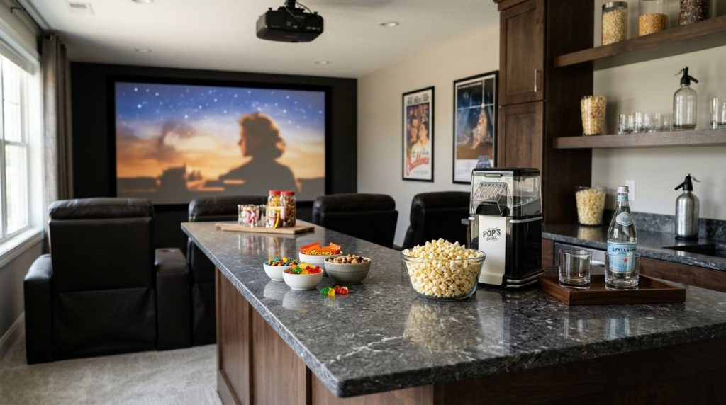 Best countertops for home theater snack bars