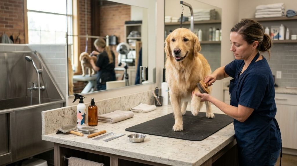 Best countertops for pet grooming stations