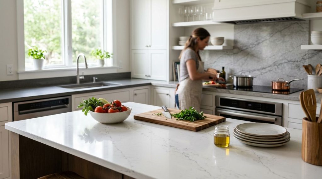Best marble alternatives for high-use kitchens
