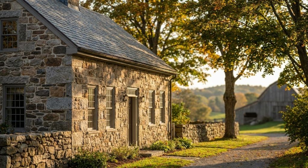Best natural stone for historic New England homes