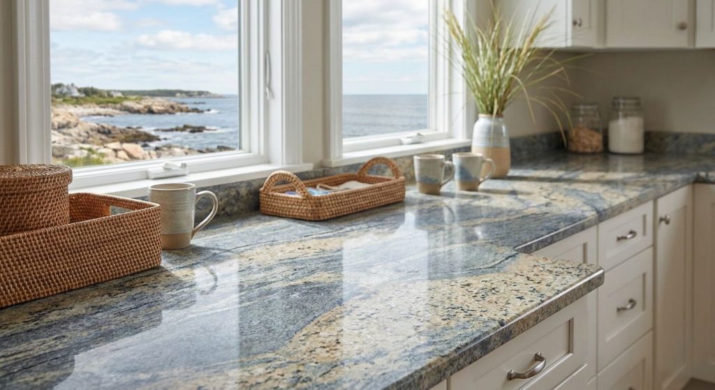 Granite countertops for coastal New England homes