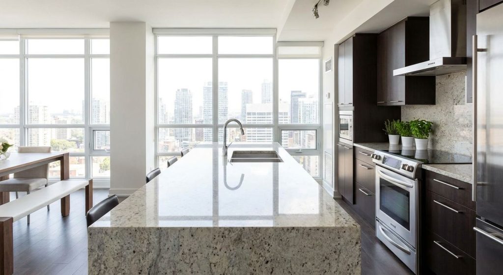 Granite countertops for condo renovations
