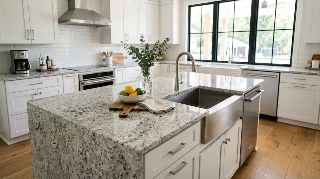 Granite countertops for new construction homes