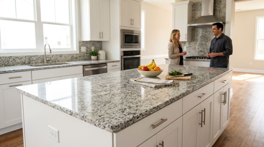 Granite countertops for spec home builders
