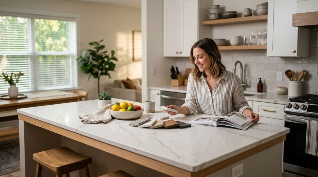 How to choose countertops for an Airbnb kitchen