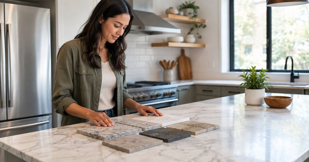 How to choose durable countertops for a rental property