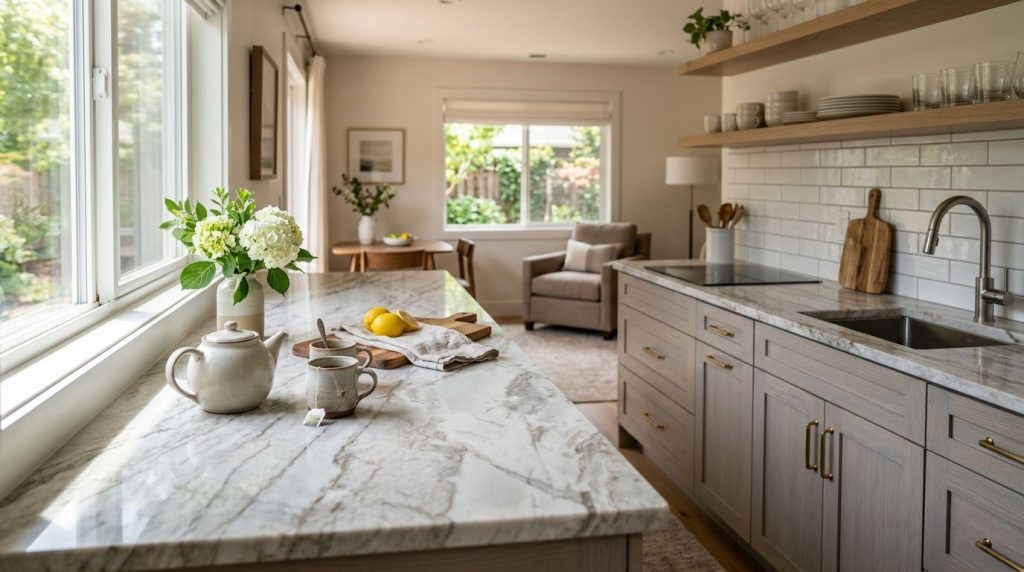 Quartzite countertops for in-law suites